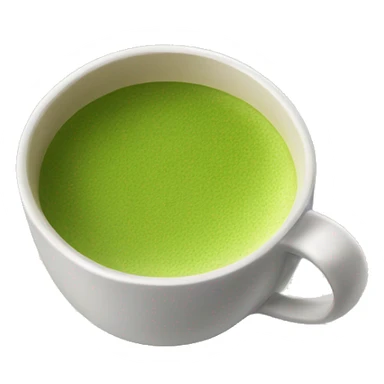 Cup of matcha sticker