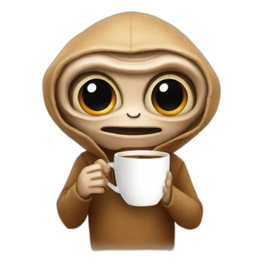 Et-with-coffee sticker