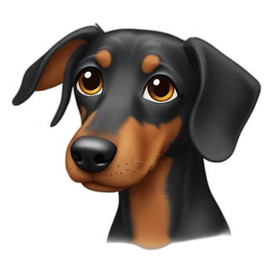 dashund sticker