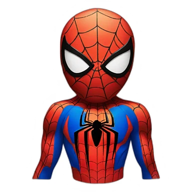 spiderman logo sticker