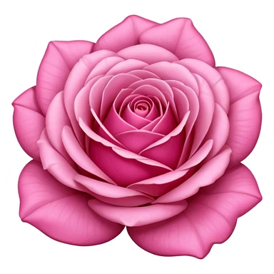 Pink rose sticker