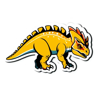 Pachycephalosaurus  sticker
