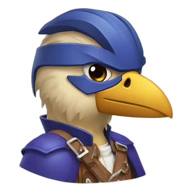 Falco Lombardi sticker