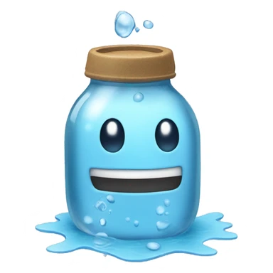 botte of water sticker