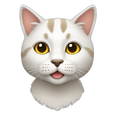 cat graphic designer sticker