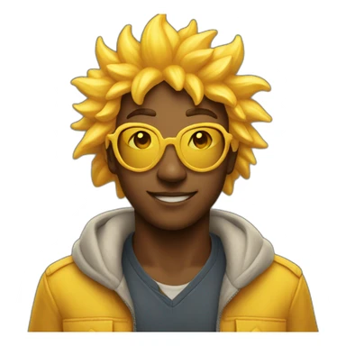 sunshine-heart sticker