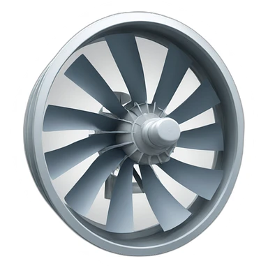 vertical aero turbine sticker