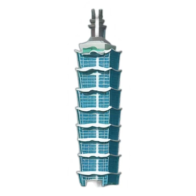 Taipei 101 sticker