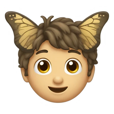 Nageur de papillon qui sourit sticker