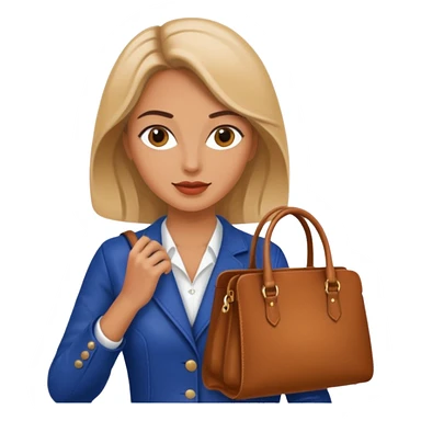 italian fashion with bag sticker