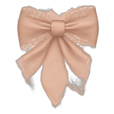 lace cravat sticker