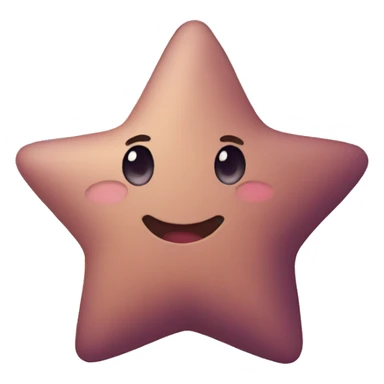 a loving star sticker