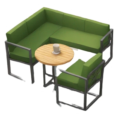 outdoor seating sticker