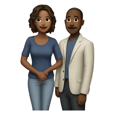 martin and samantha for life  sticker