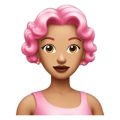 Divine in Pink Flamingoes sticker