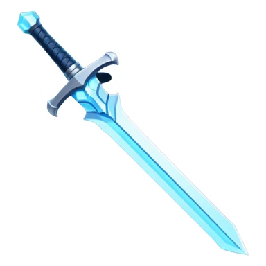 Pixel sword sticker