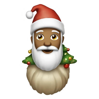 Neutral Christmas sticker