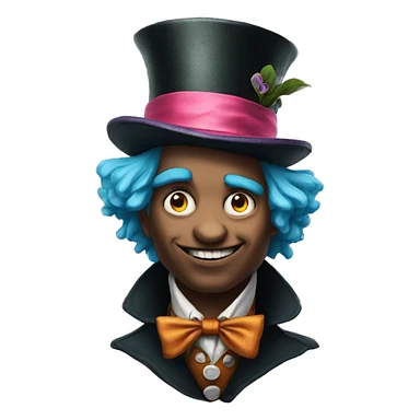 mad hatter sticker