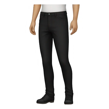 black pants sticker