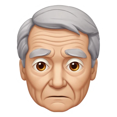 idoso confuso sticker