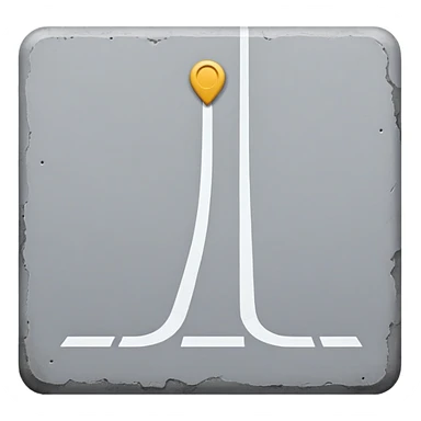 A road sidewalk  sticker