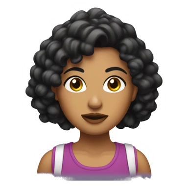 Latina baddie sticker