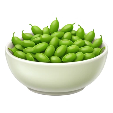Edamame sticker
