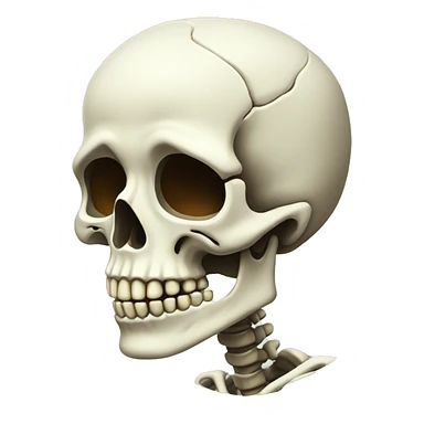 The skeleton appears sticker