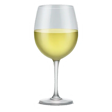White Wine Glass sticker