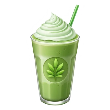 ice matcha latte sticker