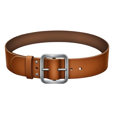 Long open belt  sticker