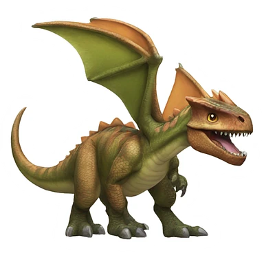 monster hunter dinosaur sticker