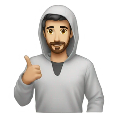 شاب عمره ١٦ سنه وجهه بيضاوي بشعر أسود قصير وبشره قمحيه  sticker