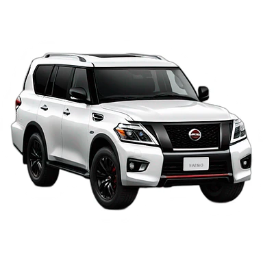 black nissan patrol nismo 2018 sticker