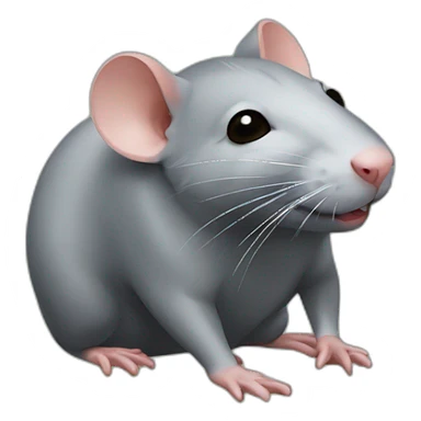 Rat riche sticker