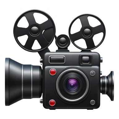 camera de cinema sticker