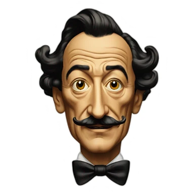 Salvadore dali sticker