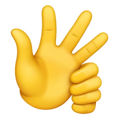 Make me a yvl hand emoji sticker