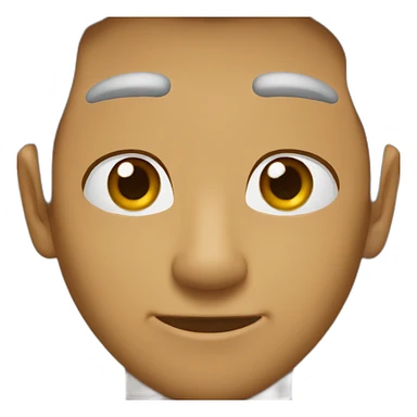 Castaño ojos marrones sticker