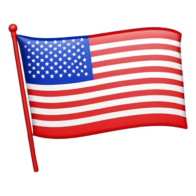 America in Distress upside down flag emoji sticker