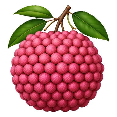 Un litchi sticker