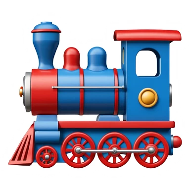 train toy made of wood only sticker