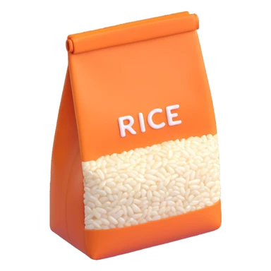 bag of rice sticker