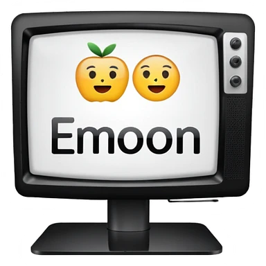 modern TV sticker