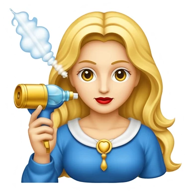 emoji della madonna con una bomboletta spary
 sticker