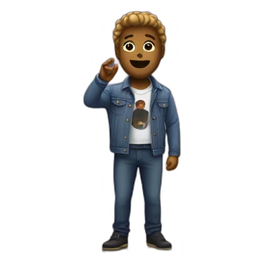 spotlight on the stage sticker