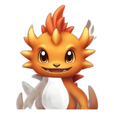 Dracaufeu pokemon sticker