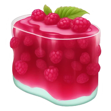 raspberry jelly sticker