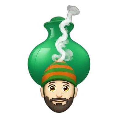 Chechen smokes hookah sticker