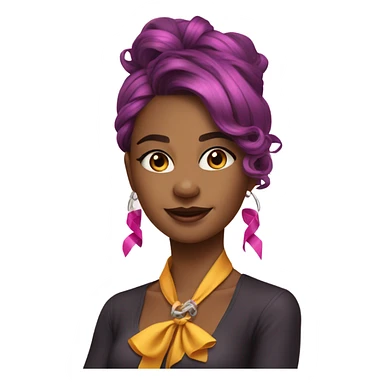 ribbon coqquette  sticker